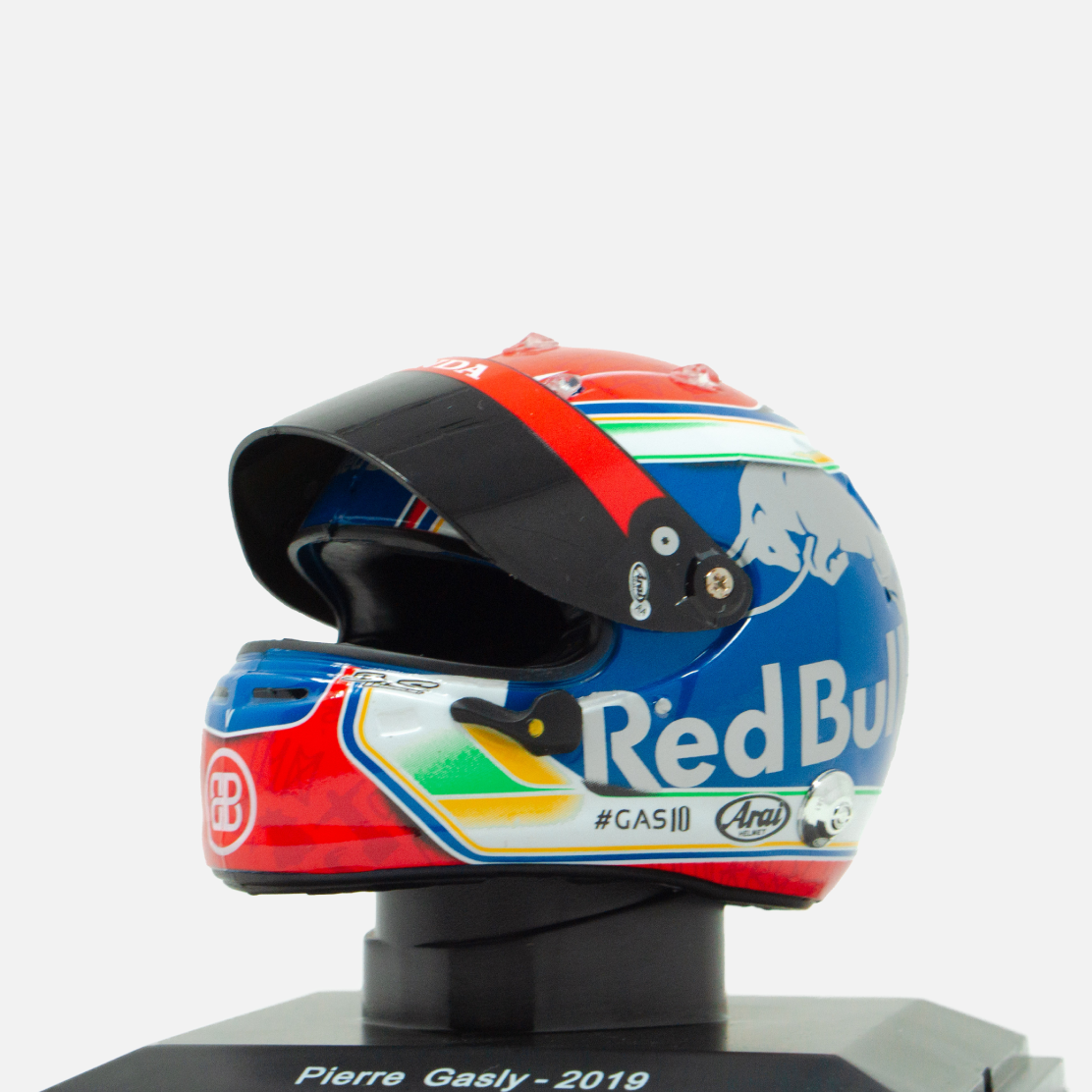 Casco Pierre Gasly Red Bull Toro Rosso 2019 Escala 1/5