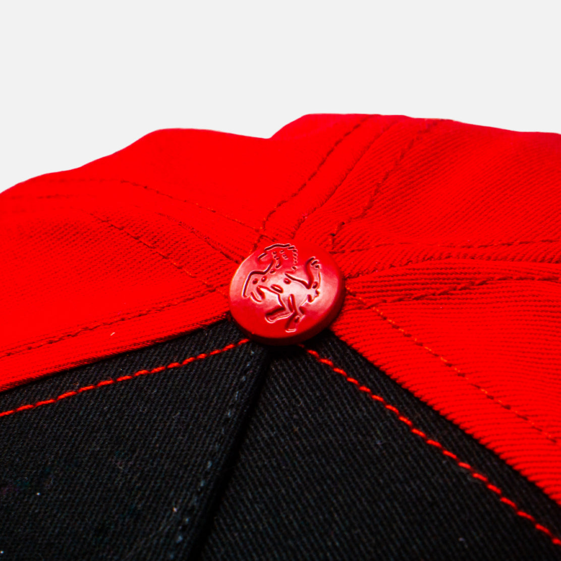 Gorra Ferrari Team 2023 Roja y Negra (BAJO PEDIDO)