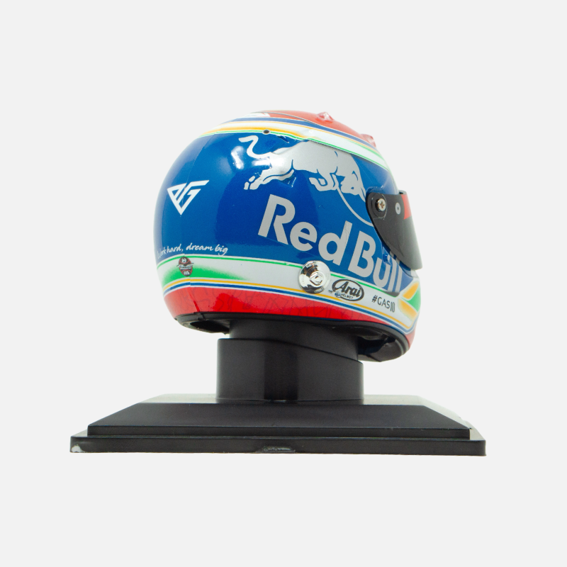 Casco Pierre Gasly Red Bull Toro Rosso 2019 Escala 1/5