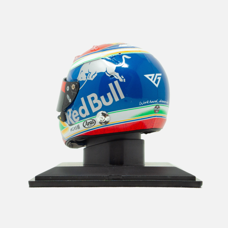 Casco Pierre Gasly Red Bull Toro Rosso 2019 Escala 1/5