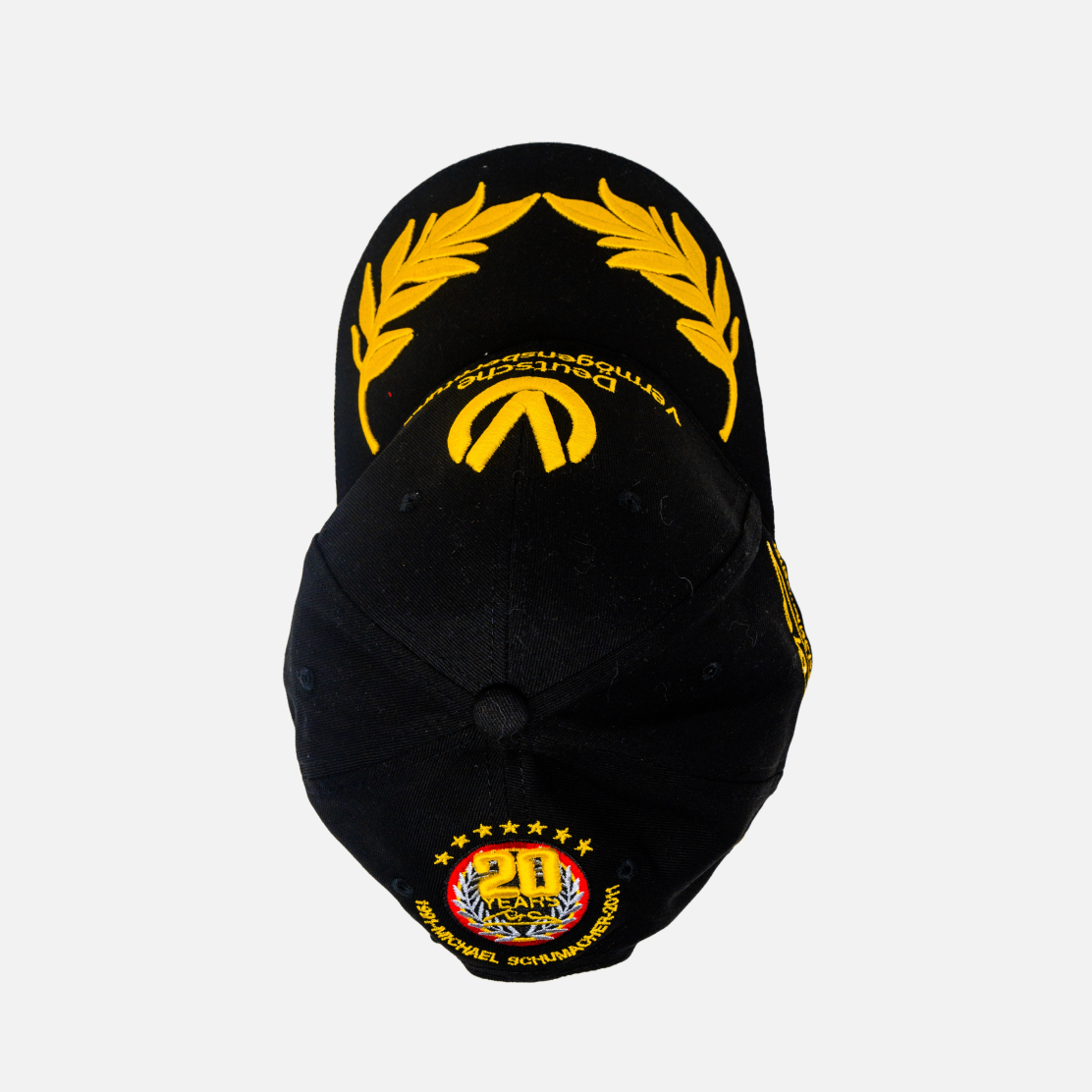 Gorra Michael Schumacher 20 years formula 1 Black Edition (BAJO PEDIDO)