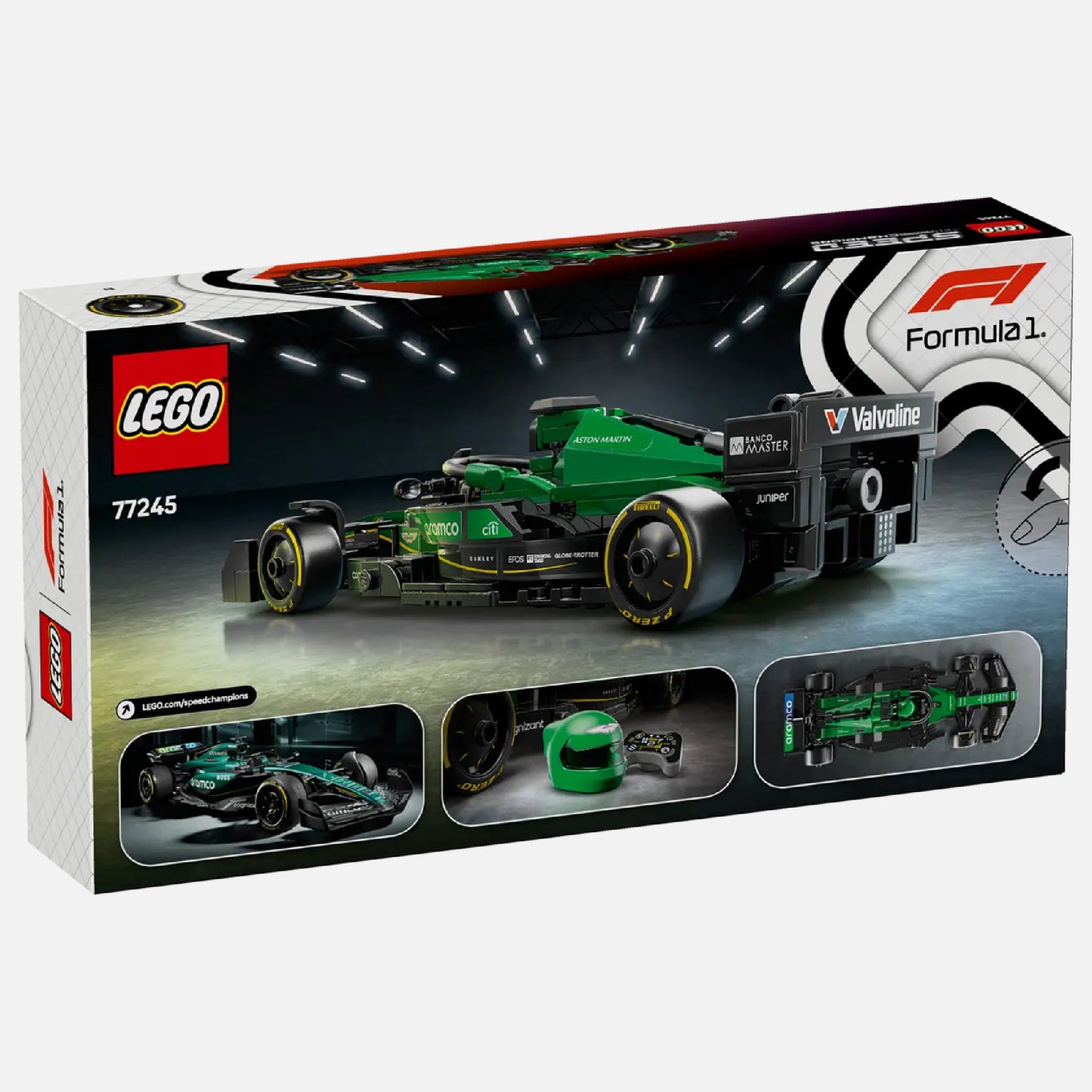 Lego Aston Martin Aramco F1® AMR24