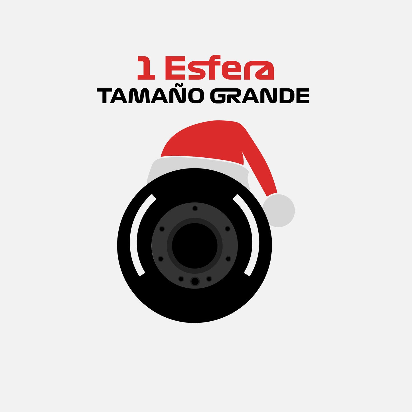 Esferas Navideñas corredores F1