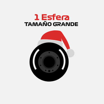Esferas Navideñas corredores F1