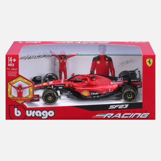 Ferrari SF-23 Charles Leclerc con figura
