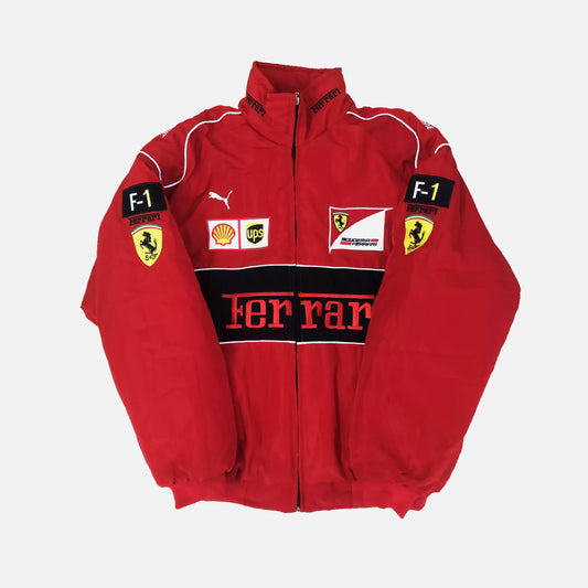 Chaqueta Ferrari roja Vintage