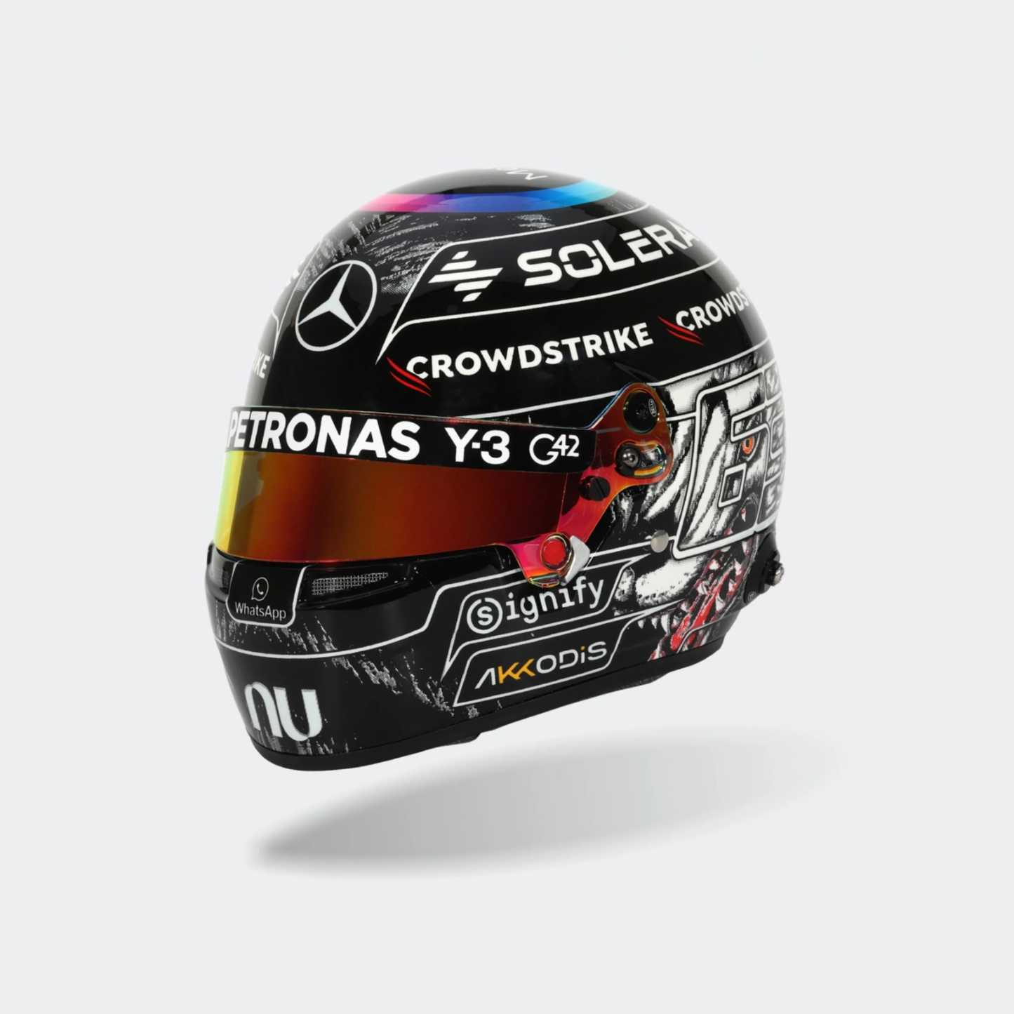 Casco Edición Especial de George Russell - Gran Premio de Japón de 2026 Escala 1/4 (BAJO PEDIDO)