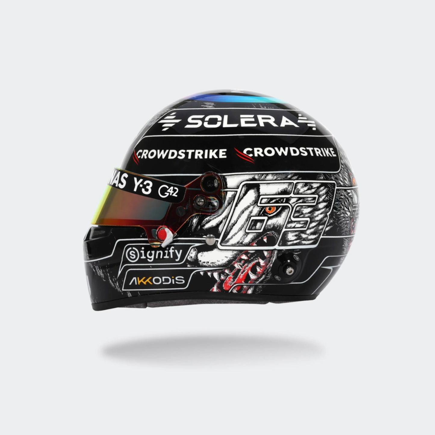 Casco Edición Especial de George Russell - Gran Premio de Japón de 2026 Escala 1/4 (BAJO PEDIDO)