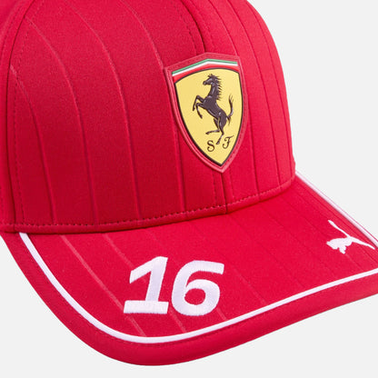 Gorra Charles Leclerc Scuderia 2025 (BAJO PEDIDO)