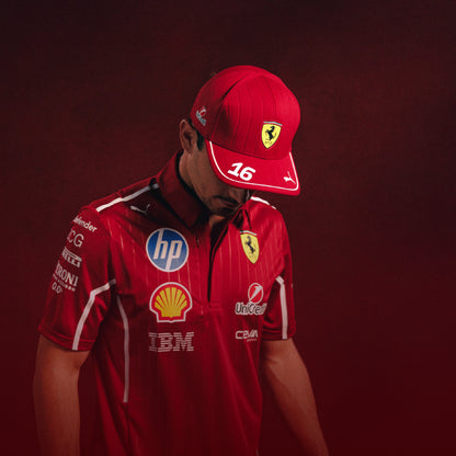Gorra Charles Leclerc Scuderia 2025 (BAJO PEDIDO)