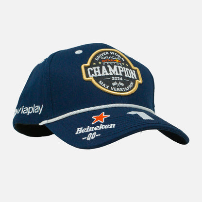 Gorra Max Verstappen World Champion 2024 (BAJO PEDIDO)