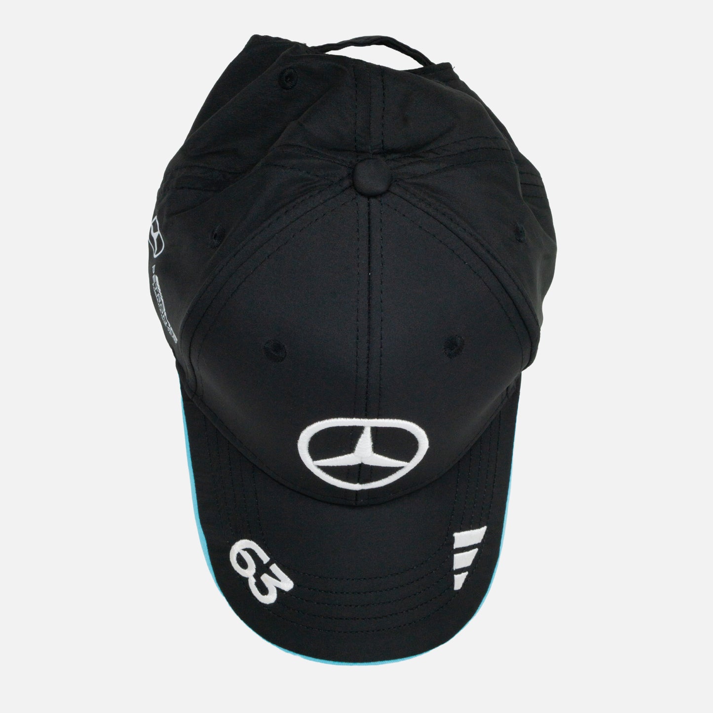 Gorra George Russell Scuderia black 2025