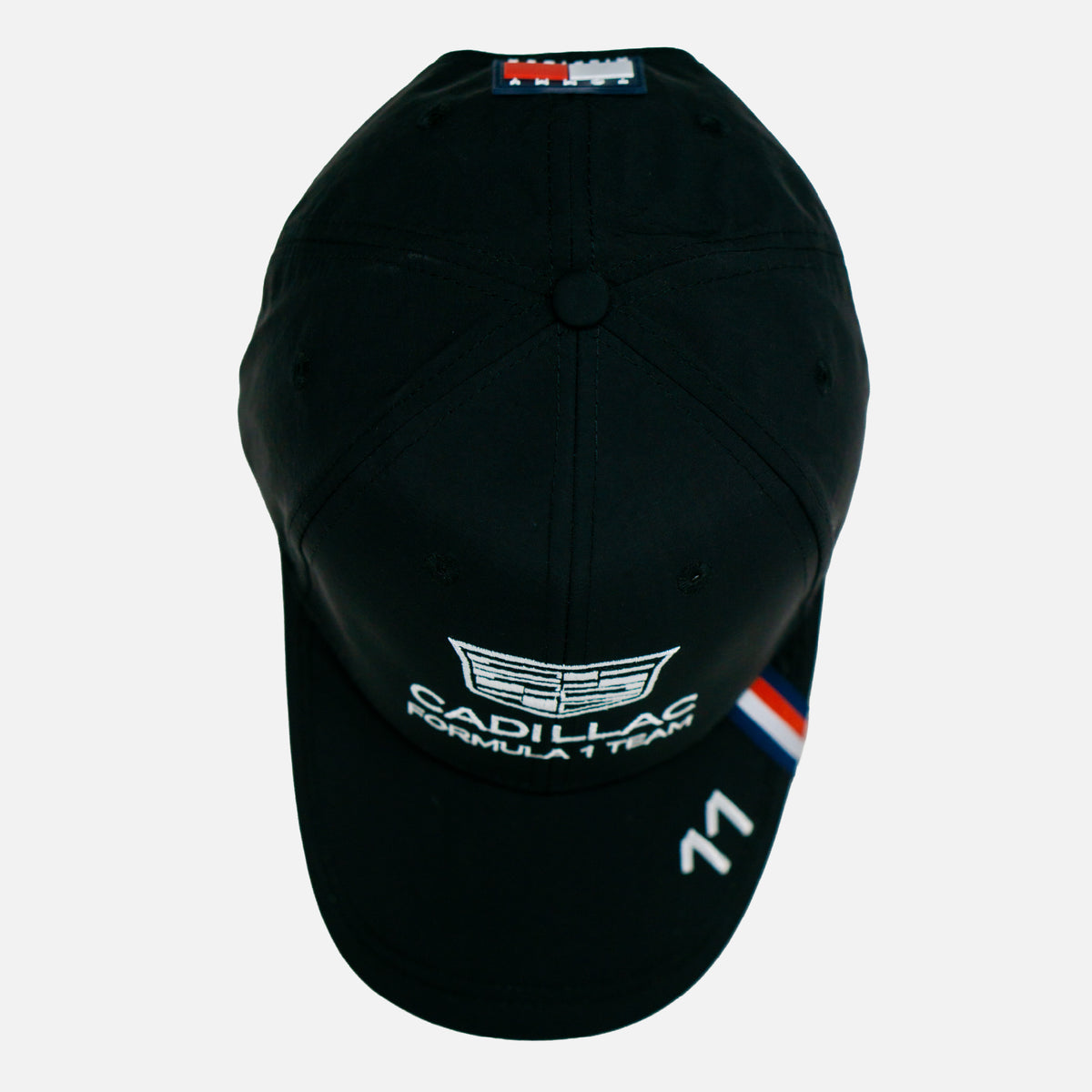 Gorra Checo Pérez Cadillac negra escudería 2026