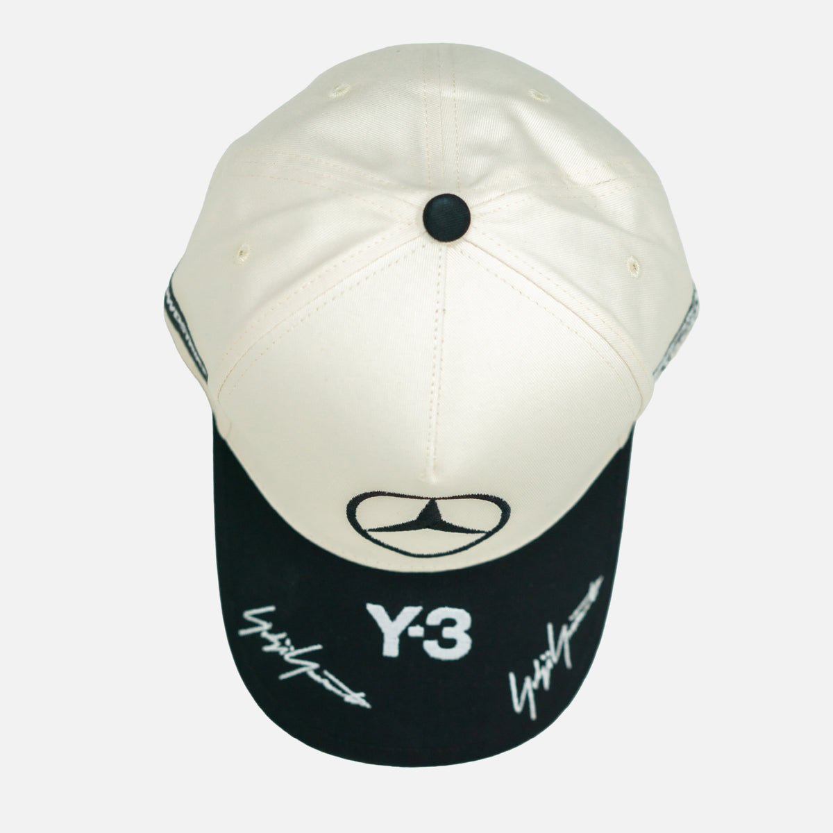Gorra Mercedes Y-3 Race Cap White 2026