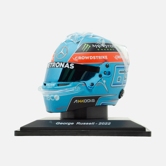 Casco George Russell Mercedes Brasil GP 2022 Escala 1/5