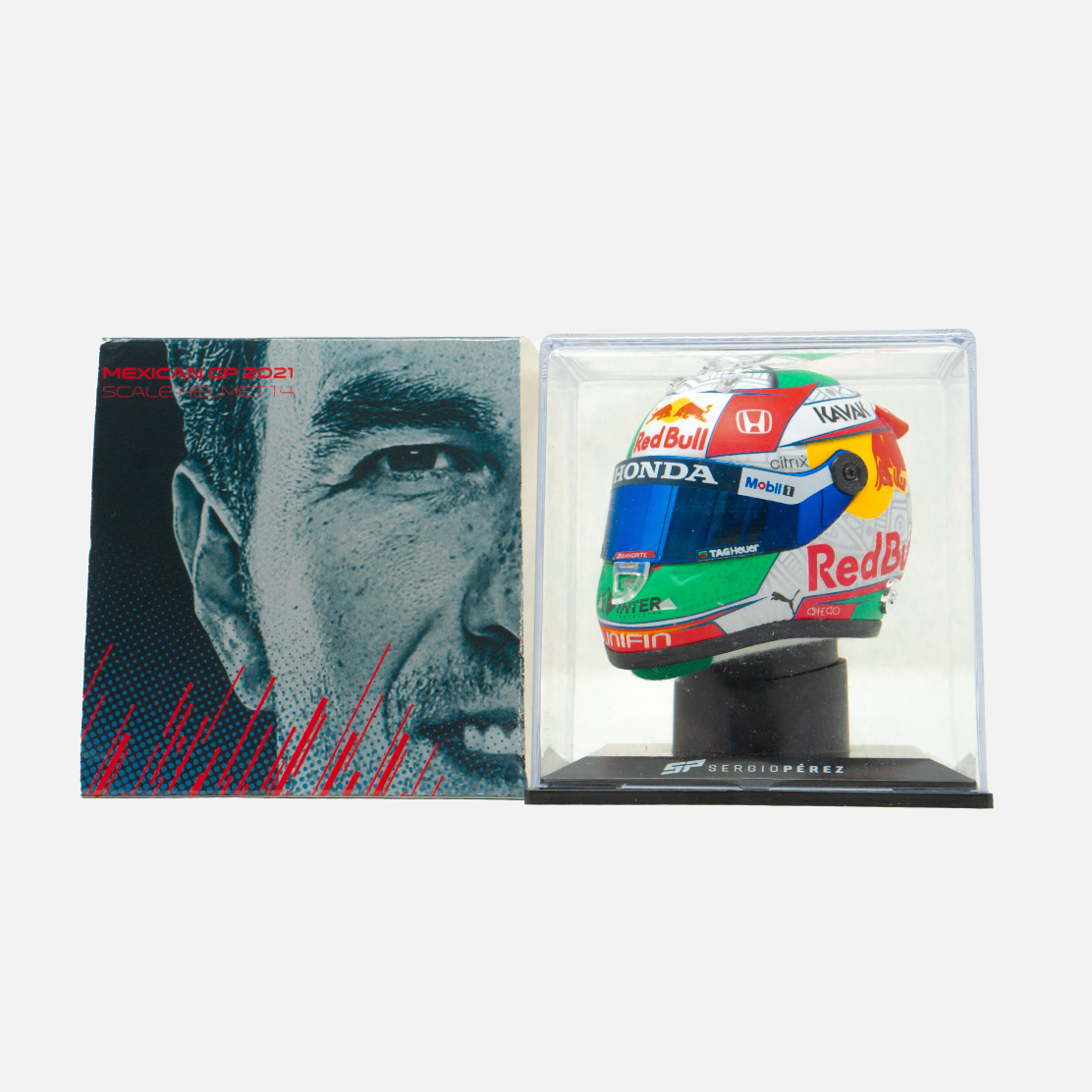 Casco Checo Perez México GP 2021 Escala 1/4