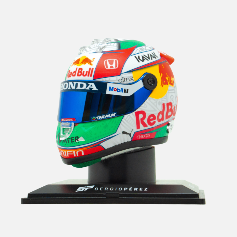 Casco Checo Perez México GP 2021 Escala 1/4