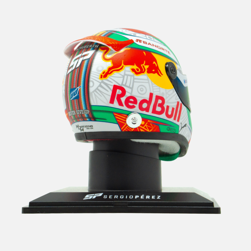 Casco Checo Perez México GP 2021 Escala 1/4