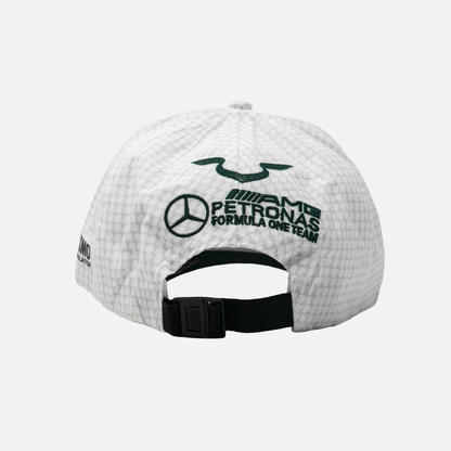 Gorra Lewis Hamilton White 2023 (BAJO PEDIDO)