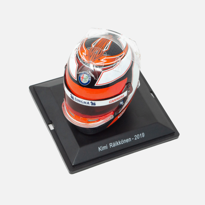 Casco Kimi Räikkönen Alfa Romeo Racing 2019 Escala 1/5