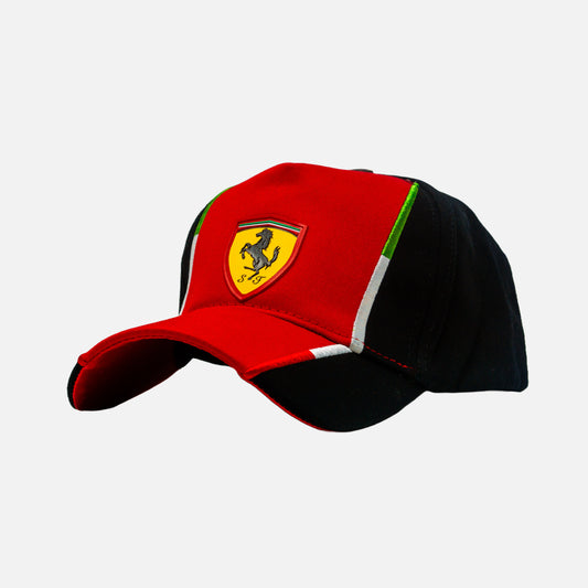 Gorra Ferrari Team 2023 Negra y roja