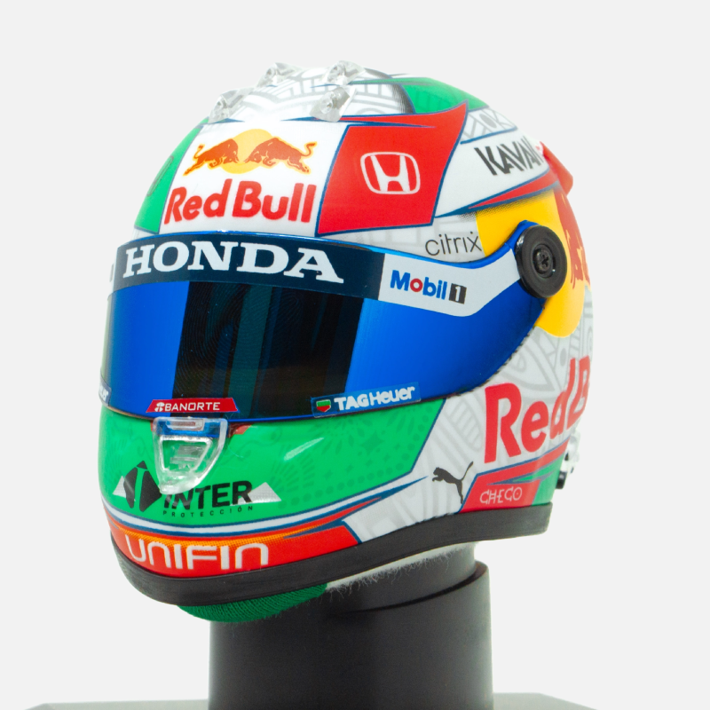 Casco Checo Perez México GP 2021 Escala 1/4