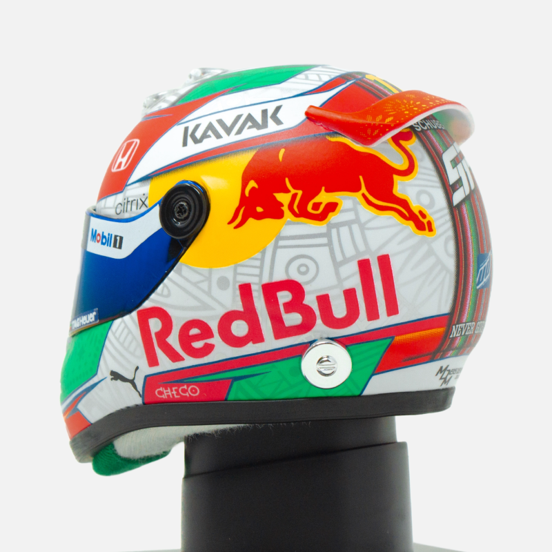 Casco Checo Perez México GP 2021 Escala 1/4