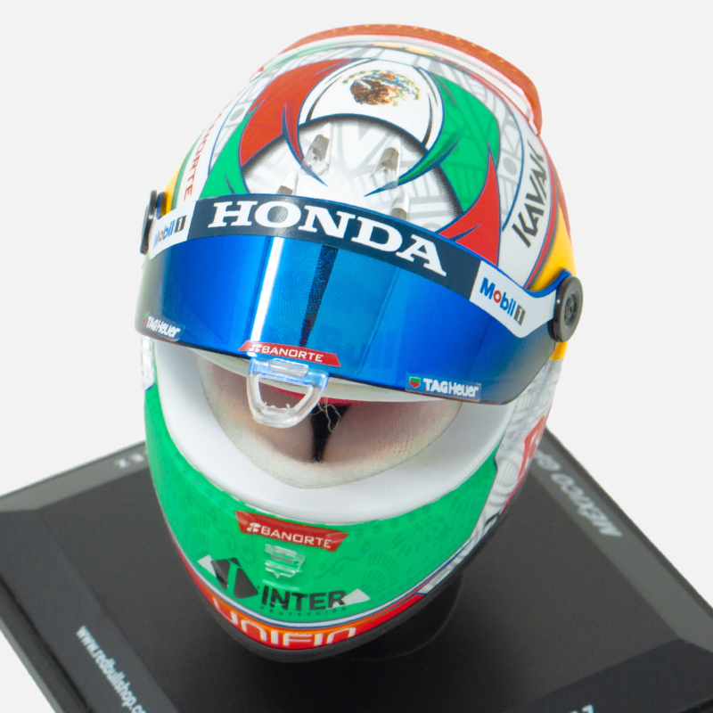 Casco Checo Perez México GP 2021 Escala 1/4