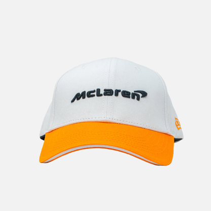 Gorra Mclaren White and Orange (BAJO PEDIDO)