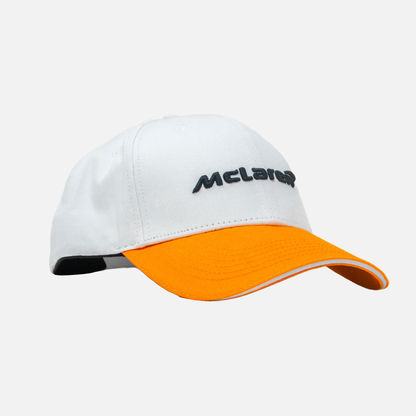 Gorra Mclaren White and Orange (BAJO PEDIDO)