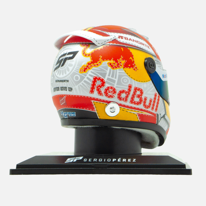 Casco Checo Perez Austria GP 2021 Escala 1/4