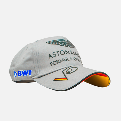 Gorra Sebastian Vettel Aston Martín 2021 - Gris